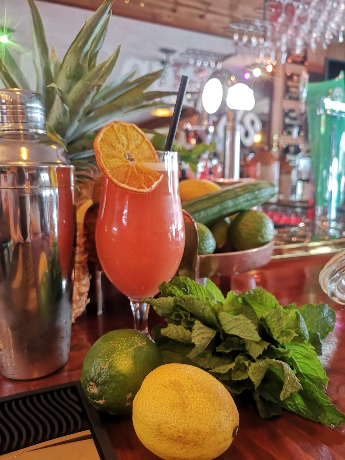 Signature Cocktails with Fresh Citrus